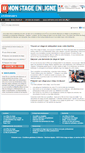 Mobile Screenshot of lyceens.monstageenligne.fr